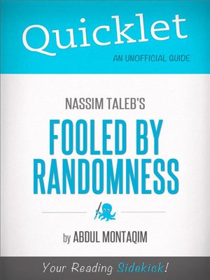 cover image of Quicklet on Nassim Taleb's Fooled by Randomness